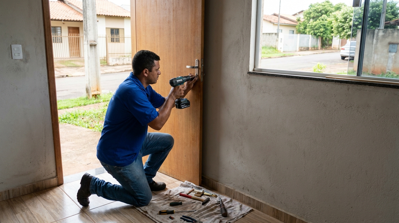Instalação de Fechadura Residencial profissional em Campinas‑SP