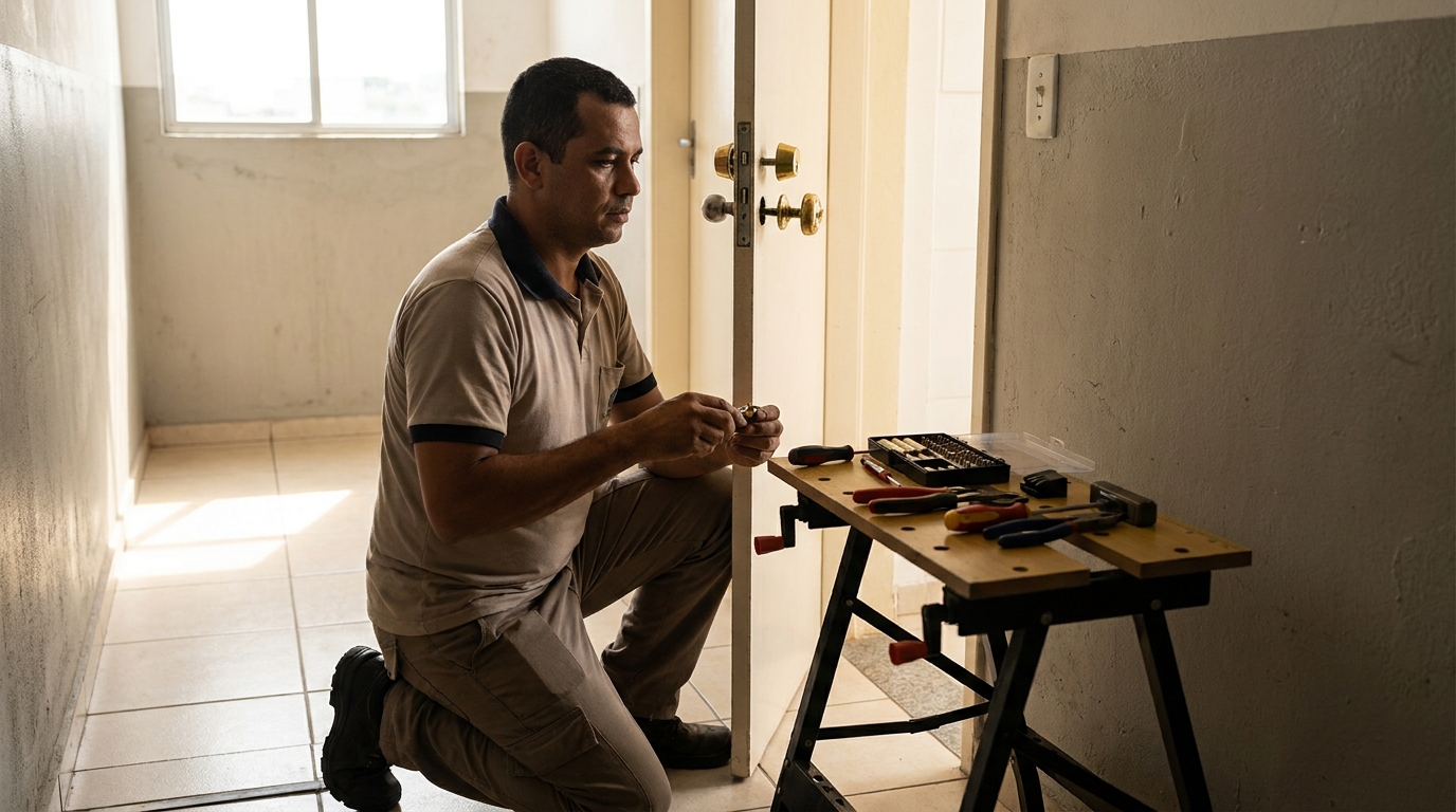 Troca de Segredo Residencial profissional em Campinas‑SP